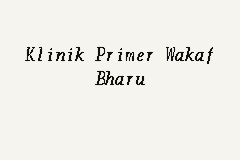 Wakaf bharu merupakan sebuah pekan dan daerah di jajahan tumpat, kelantan. Map And Reviews About Klinik Primer Wakaf Bharu