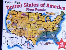 Details About Melissa Doug Floor Puzzle United States Of America 2 X 3 Feet 48 Jumbo Pieces In 2020 Floor Puzzle United States Of America Kids Entertainment
