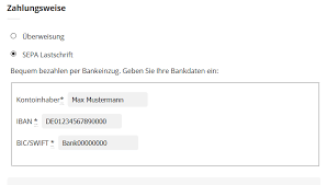 Sepa uberweisung formular vorlage pdf download chip. Anleitung Sepa Lastschrift Und Bankeinzug Mit Woocommerce Einrichten Marketpress