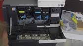 I would suggest that the scanner seems to be possibly waiting for a second page before submitting the scanned our email is hosted on office 365 exchange and everything was setup just fine. Resttonerbehalter Wechseln Bei Einer Konica Minolta Youtube