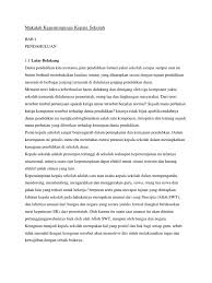 Maybe you would like to learn more about one of these? Terbaru Pertanyaan Wawancara Tentang Kepemimpinan Kepala Sekolah