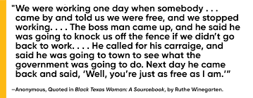 List 9 wise famous quotes about juneteenth: Juneteenth Activities Lesson Plan Houghton Mifflin Harcourt