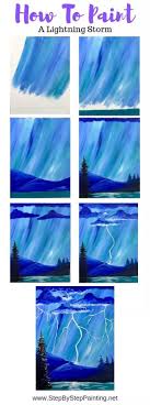 Click this save image button. 40 Easy Step By Step Painting Examples For Beginners Bored Art