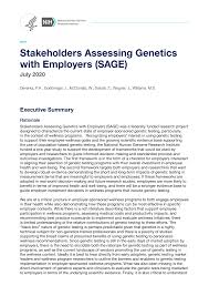 Https Www Genome Gov Sites Default Files Media Files 2020 12 Sage White Paper Final 0 Pdf