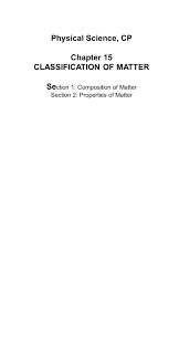 This is another introductory lesson for the standard. Classification Of Matter Ppt Video Online Download