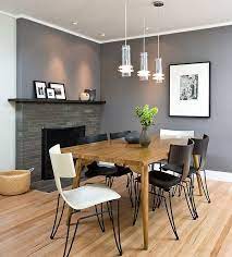This room from reena sotropa proves that a large, bold pattern works well in a classic dining space. Modern Dining Table Chairs For The Stylish Contemporary Home Dining Room Design Modern Contemporary Dining Room Design Grey Dining Room