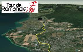 Le parcours de la 1ère étape. Tour De Romandie Arcgis Pro Trace Le Parcours