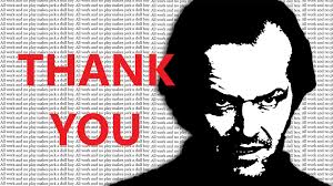 THANK YOU! More than 190 amazing fans had one helluva great time at  tonight's Stephen King double feature of "The Shining" and "Dolores  Claiborne"! Although Jack lost his mind and went on