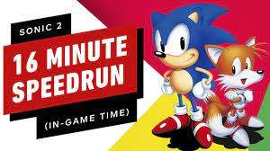 Sonic the hedgehog 2 is a 1992 platform game developed and published by sega for the sega genesis/mega drive console. Sonic 2 Speedrun Finished In 16 Minutes In Game Time Youtube