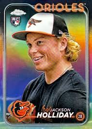 Jackson Holliday 2024 Topps Chrome Update #USC200 Image Variation  (Close-Up) Price Guide