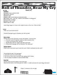 Roll Of Thunder Unit Study