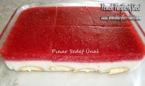 Cilek Soslu Kedidilli Muhallebi Tarifi Yemek Yemek Tarifleri Tatli