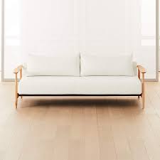 Kitchen utensils wooden settee loveseat sleepers. Una Ivory Boucle Sleeper Sofa Reviews Cb2