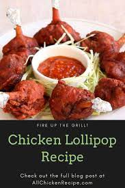 Chicken Lollipop Recipe All Chicken Recipe Recipe Chicken Lollipops Recipes Lollipop Recipe