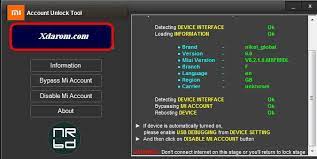 Mi Account Unlock Tool Download Mi Account Bypass Tool For Xiaomi Devices Xdarom Com Free Download Unlock How To Remove