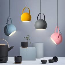 Modern Pendant Light Colorful Macarons Lighting Fixture Scandinavian Retrohomedecor Pen Mit Bildern Glas Pendelleuchten Deckenleuchte Schlafzimmer Pendelleuchte Modern