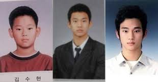 Childhood Kim Soo Hyun Kim Soo Hyun Young Kim Hyun Young