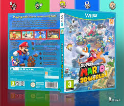 Super Mario 3d World Wii U Box Art Cover By Moebius Super Mario 3d Mario Super Mario