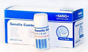 Leaflet advertising the sanofix electric hand vibrator, which came with four different attachments for massaging the forehead, face, neck and chest and could be used without tiring the hand. Lagaay International