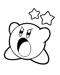 It can be a positive thing to dispense your coloring hobby too. Kirby With Stars Coloring Page Free Printable Coloring Pages For Kids