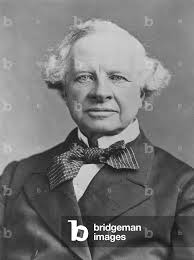 Image of Portrait of George Leveson-Gower (b/w photo) by Elliott & Fry  Studio (fl.1860-90)