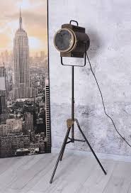 Tripod Lamp Xxl Floor Lamp Retro Floor Lamp Fabric Cable Bauhaus