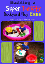 Building A Super Thrifty Backyard Play Zone Backyard Play Kids Playground Play Area Backyard