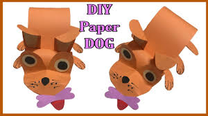 How to make a paper Dog || Dog Craft