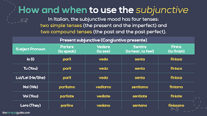 Subjunctive in Italian: The Ultimate Beginners Guide (FREE PDF & Quiz) -  The Intrepid Guide