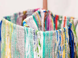 Made From Recycled Plastic Bags Plastex Is A One Of A Kind Fabric Woven On Traditional Egyptian Hand Looms Recycled Plastic Bags Recycled Plastic Recycling