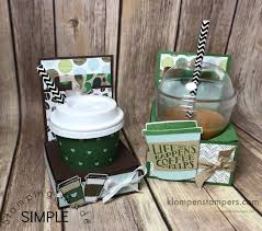 Customize coffee gift cards with designs for every occasion fun to give: Mini Coffee Cup Gift Card Holder Klompen Stampers