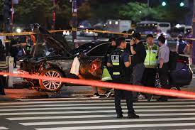 9 dead, 4 injured as car plows into pedestrians in central Seoul - The  Korea Times
