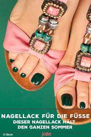 shellac fussnagel nageldesign mit nagellack langer halten lassen nagellack nagel fussnagel