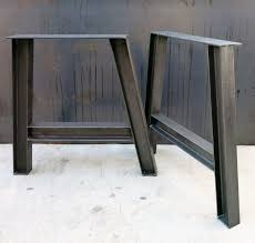 I Beam Steel Table Legs A Shape In 2020 Steel Table Legs Steel Table Table Legs