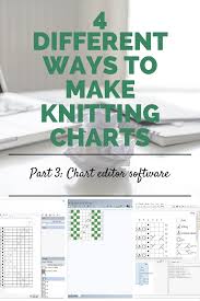 4 Different Ways To Make Knitting Charts Part 3 Chart