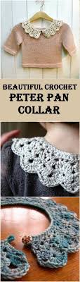 Peter Pan Collar Crochet Collar Pattern Crochet Lace Collar Crochet