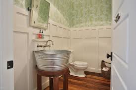 tin bucket bathroom sink  artcomcrea