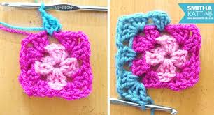 These 15 patterns are so simple you won't want to waste a minute getting started and are the best patterns to work on when you're still learning how to crochet. Basic Granny Square Pattern With Easy Step By Step Photo Smiling Colors