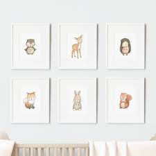 Maybe you would like to learn more about one of these? Children S Woodland Baby Animal Nursery Wall Art Print By Daisy Bump Nursery Art Notonthehighstreet Com