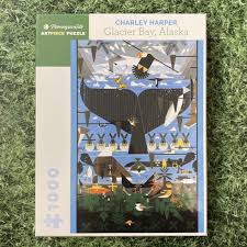 Harper s posters for conservation organizations have become some of his most enjoyed works skillful and playful menageries of local wildlife. Charley Harper Glacier Bay 1000 Piece Puzzle Detail Retail Ltd