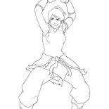 See more ideas about coloring pages, coloring books, colouring pages. Avatar Korra And Naga Coloring Page Color Luna