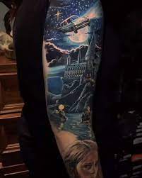 19 Harry Potter Tattoos For Wizards Muggles And Mudbloods Alike Video Harry Potter Tattoos Harry Potter Tattoo Sleeve Tattoos