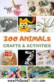 Art is an opportunity for young children to be creative! Zoo Animal Crafts And Activities For Toddlers My Bored Toddler