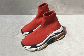 Balenciaga Triple S Speed Trainer Customs Mix Sleek With Chunky Balenciaga Shoes Sneakers Sneakers Men Fashion