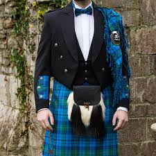 Scottish Highland Dress, Irish And Welsh Formal Black Tie & White Tie Attire