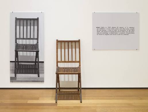 Work by Joseph Kosuth