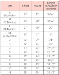 Kids Dress Size Chart Kids