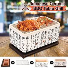 Grilling, smoking, baking, searing, barbecuing or roasting. Japanese Ceramic Hibachi Bbq Table Grill Yakitori Portable Barbecue Charcoal Mini Grill Buy From 61 On Joom E Commerce Platform