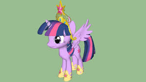 She is a female unicorn pony who transforms into an alicorn and becomes twilight sparkle represents the element of magic. Princess Twilight Sparkle 3d Warehouse