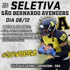 Check spelling or type a new query. O Time De Futebol Americano Sao Sao Bernardo Avengers Facebook